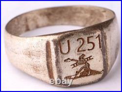 U251 Chimney sweep Ladder U-boat WW2 German ring naval submarine U-Boot Kriegsma