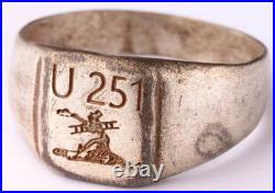 U251 Chimney sweep Ladder U-boat WW2 German ring naval submarine U-Boot Kriegsma