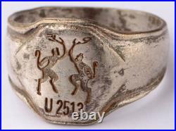 U2513 The Running Devil U-boat WW2 German ring naval submarine U-Boot Kriegsmari