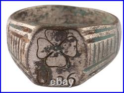 U26 4 Leaf clover U-boat WW2 German ring naval submarine U-Boot Kriegsmarine