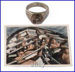 U26 4 Leaf clover U-boat WW2 German ring naval submarine U-Boot Kriegsmarine