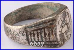 U26 4 Leaf clover U-boat WW2 German ring naval submarine U-Boot Kriegsmarine