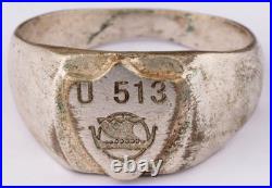 U513 Viking battleship U-boat WW2 German ring naval submarine U-Boot Kriegsmarin