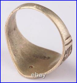 U575 Chimney sweep ladder 800 silver 1942 U-boat WW2 German ring naval submarine