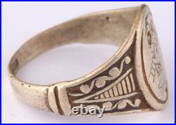 U575 Chimney sweep ladder 800 silver 1942 U-boat WW2 German ring naval submarine