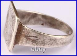 U575 Navy 1943 U-boat 800 Silver WW2 German ring naval submarine U-Boot Kriegsma