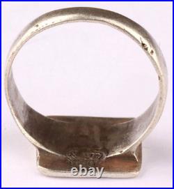 U575 Navy 1943 U-boat 800 Silver WW2 German ring naval submarine U-Boot Kriegsma