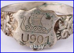 U901 Viking battleship U-boat WW2 German ring naval submarine U-Boot Kriegsmarin