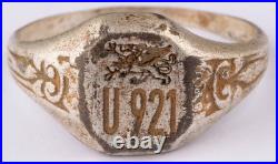 U921 Griffin U-boat WW2 German ring naval submarine U-Boot Kriegsmarine Navy WWI
