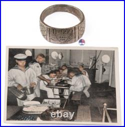 U999 Fish Heart U-boat WW2 German ring naval submarine U-Boot Kriegsmarine Navy