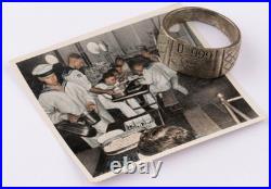 U999 Fish Heart U-boat WW2 German ring naval submarine U-Boot Kriegsmarine Navy