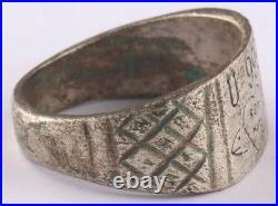 U999 Fish Heart U-boat WW2 German ring naval submarine U-Boot Kriegsmarine Navy
