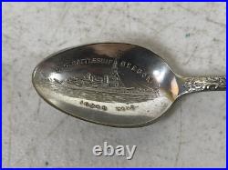 US Battleship Oregon 10288 Tons Vintage Spoon 21F61