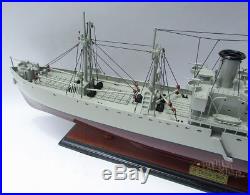 US Liberty Jeremiah O' Brien WW II Naval Cargo Ship Ready Display Model 36