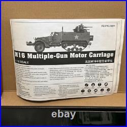 US M 16 Multiple-Gun Motor Carriage 116 Scale (Trumpeter)