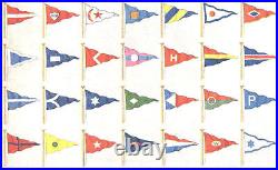 US Marines Marina Sail Boat Ship Race Yacht Club Pennant Flag Burgee USMC Navy X