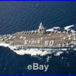 US NAVY USN USS aircraft carrier Enterprise CVN 65 50th anniversary 8X12 PHOTO