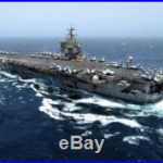 US NAVY USN aircraft carrier USS Enterprise (CVN 65) 12X18 AC2 PHOTOGRAPH