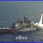 US NAVY USN guided missile cruiser USS TICONDEROGA (CG-47) DD 8X12 PHOTOGRAPH