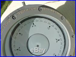US Naval Gimbal Mount Magnetic Ship Compass John E. Hand & Sons Co