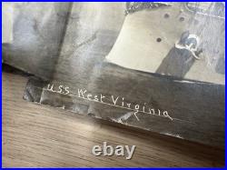 US Naval Photos USS West Virginia Crew Ship Certificate Neptunus Rex 1908-9