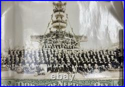 US Naval Photos USS West Virginia Crew Ship Certificate Neptunus Rex 1908-9