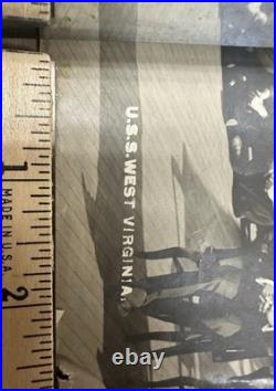 US Naval Photos USS West Virginia Crew Ship Certificate Neptunus Rex 1908-9