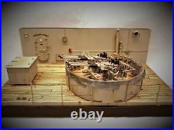 US Navy 40mm Quad Bofors diorama in 1/35 / Pro-Built / FREE SHIPPING