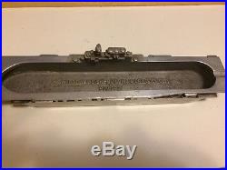 US Navy Aircraft Carrier Model Ashtray Launching USS Enterprise WW2