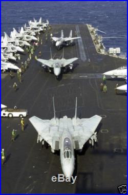 US Navy Aircraft Carrier USS ENTERPRISE CVN 65 F-14 Tomcats aircraft 8x12 Photo