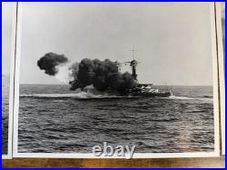 US Navy Battleship Photos 6pc 8x10 Official Naval Archive 1907-1920s Fleet