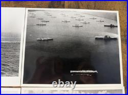 US Navy Battleship Photos 6pc 8x10 Official Naval Archive 1907-1920s Fleet