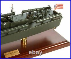 US Navy ELCO PT-109 John F. Kennedy Desk Display 1/40 WWII ES Ship Boat Model