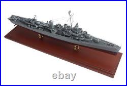 US Navy Fletcher Class Destroyer Desk Top Display WWII War Ship 1/192 XX Model
