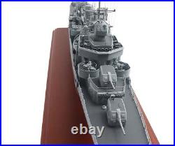 US Navy Fletcher Class Destroyer Desk Top Display WWII War Ship 1/192 XX Model