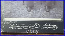 US Navy Framed Sailor Portrait & Photo Lot c1900 USS Albany Manila Japan WWI Era