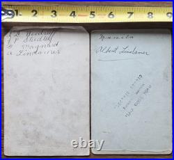 US Navy Framed Sailor Portrait & Photo Lot c1900 USS Albany Manila Japan WWI Era