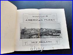 US Navy Great White Fleet Souvenir of New Zealand August 1908 Booklet Program