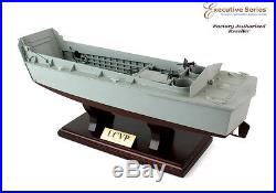 US Navy LCVP LANDING CRAFT BOAT Assembled 19 Built Wooden Model Ship New
