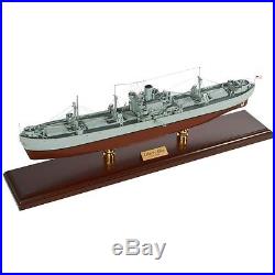 US Navy Liberty Cargo Ship Merchant Marine Desk Top Display 1/92 Boat WW2 Model