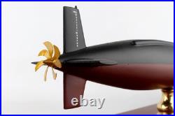 US Navy Los Angeles Class SSN-688 Desk Top Nuclear Submarine Ship 1/190 XX Model
