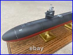 US Navy Los Angeles Class SSN-688 Nuclear Submarine 1/1350 Model Pro Build