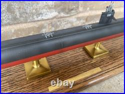 US Navy Los Angeles Class SSN-688 Nuclear Submarine 1/1350 Model Pro Build