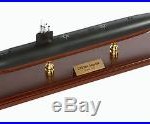 US Navy Los Angeles Class SSN Desk Top Display Submarine Sub Boat 1/192 ES Model