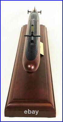 US Navy Ohio Class SSBN Nuclear Desk Display Missile Submarine 1/350 XX Model US Navy Ohio Class SSBN Nuclear Desk Display Missile Submarine 1/350 XX Model