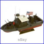 US Navy PBR MK-II Patrol Boat River Desk Top Display Vietnam War 1/24 Ship Model