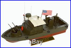 US Navy PBR MK-II Patrol River Boat Vietnam War Comdr John F. Kennedy Model Ship