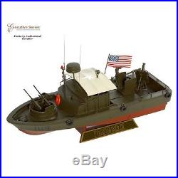 US Navy PBR MKII PATROL BOAT Assembled 12 Built Wooden Model Ship New