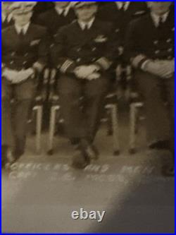 US Navy Photograph of Aircraft Carrier USS Belleau Wood, Crew 1946 RARE