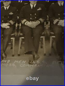 US Navy Photograph of Aircraft Carrier USS Belleau Wood, Crew 1946 RARE